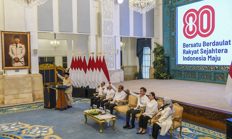 Presiden Prabowo Resmikan Logo HUT ke-80 Kemerdekaan RI