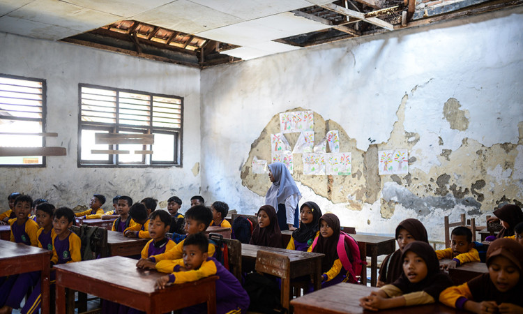 Sekolah Rusak di Pelosok Lebak