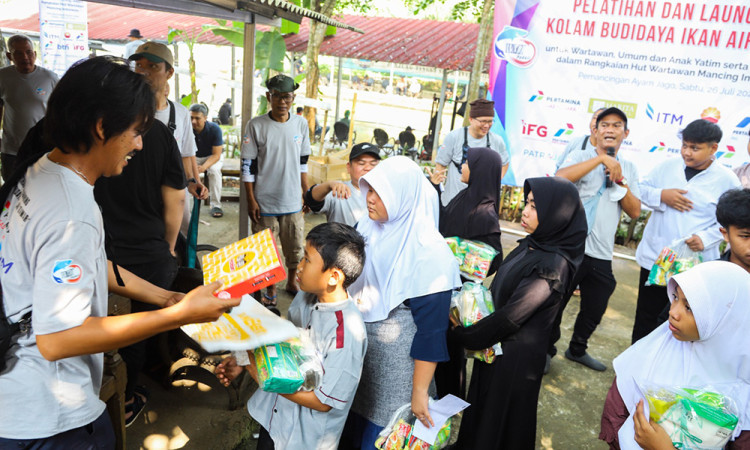 Pelatihan Budidaya Ikan, Fun Fishing, dan Aksi Sosial