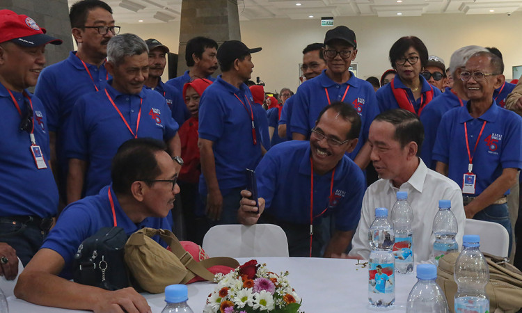 Jokowi Hadiri Reuni Fakultas Kehutanan UGM
