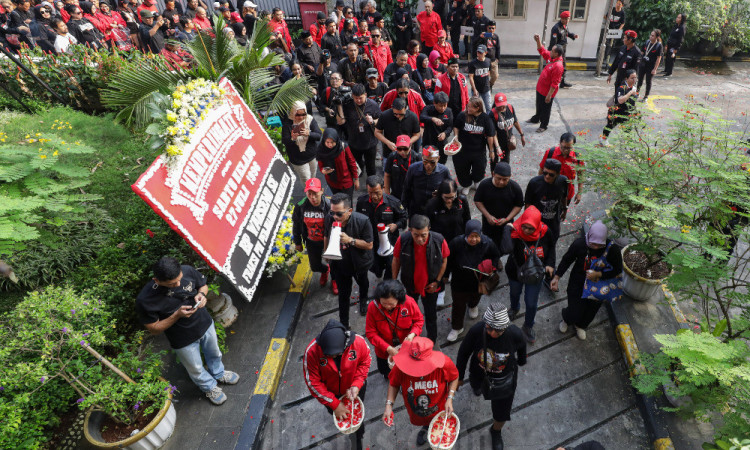 Peringatan 29 Tahun Peristiwa 27 Juli di Kantor DPP PDI Perjuangan