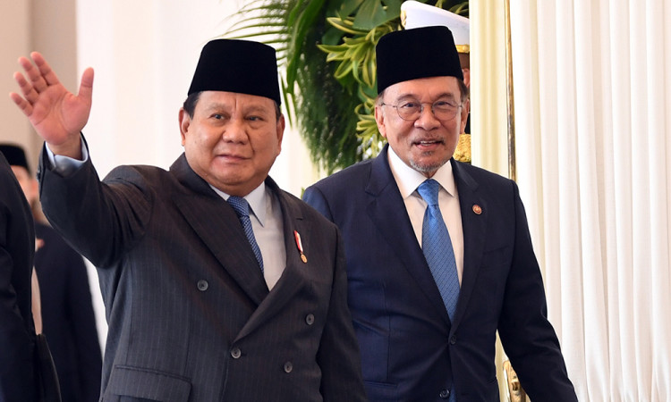 Presiden Prabowo Menerima Kunjungan PM Malaysia