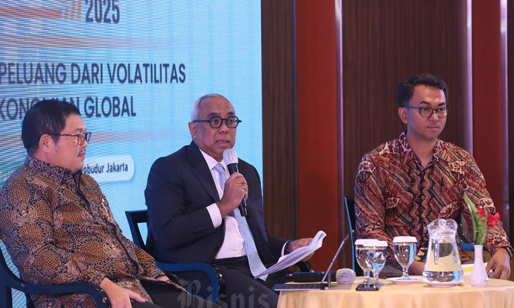 Bisnis Indonesia Midyear Challenges 2025 Sesi II : Menjaga Resiliensi Pasar Keuangan di Era Ketidakpastian Moneter Global