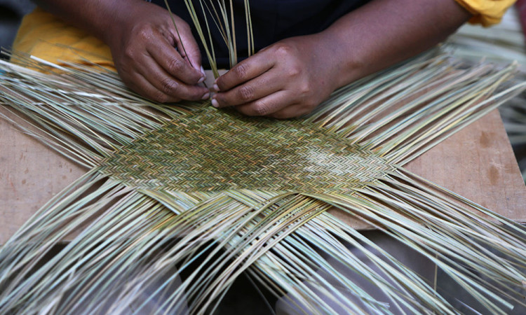 Peningkatan Produksi Kerajinan Anyaman di Aceh
