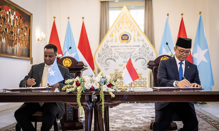 Pertemuan Bilateral Menlu Indonesia-Somalia