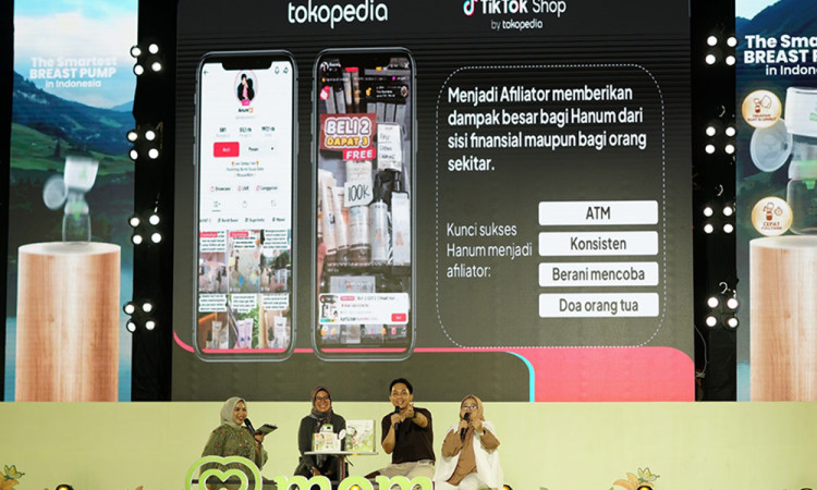 Kolaborasi Tokopedia dan TikTok Shop Bersama Mom Uung Berdayakan Komunitas Para Ibu Lewat Program Afiliasi