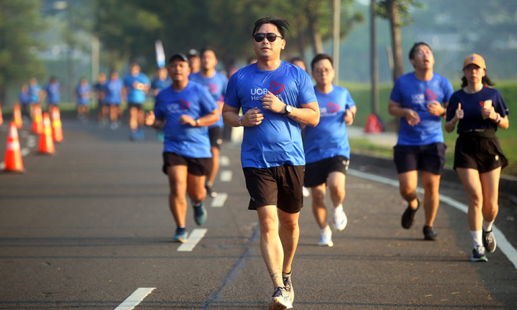UOB Indonesia menggelar UOB Heartbeat Run 2025