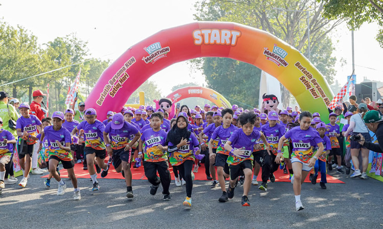 Ribuan Anak di Surabaya ikuti KUN Kid Marathon