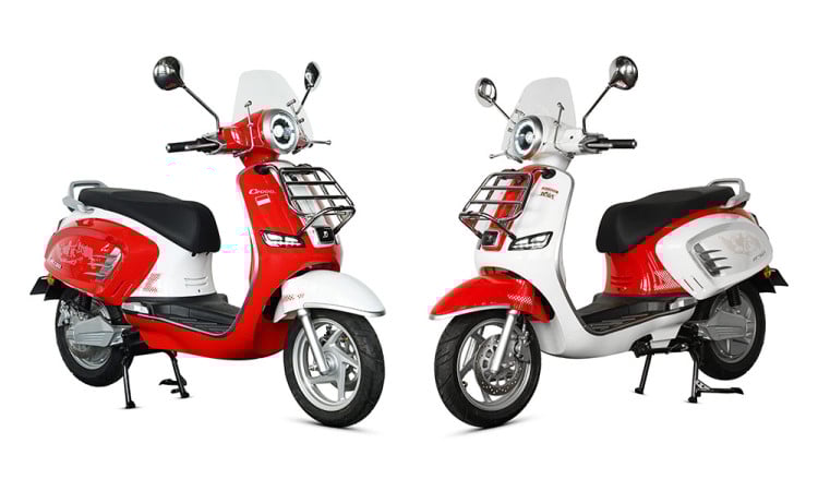 United E-Motor Rilis Motor Listrik C2000 Edisi Khusus Merah Putih