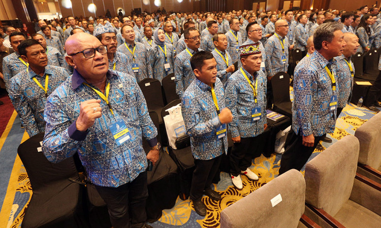 Pembukaan Rakornas Apindo ke-34