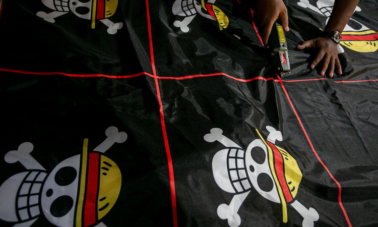 Permintaan Pesanan Bendera One Piece Meningkat