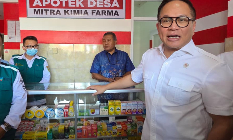 Wamen BUMN Tinjau Koperasi Desa Merah Putih