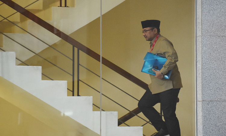Yaqut Cholil Qoumas diperiksa KPK