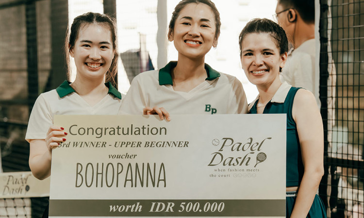 Local Brand BOHOPANNA Gelar Padel Dash, Pertama di Indonesia Turnamen Sportstainment untuk Ibu dan Anak