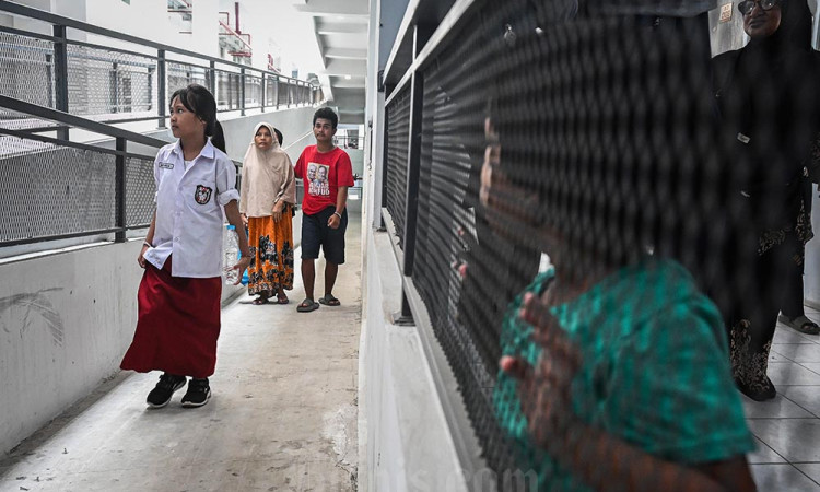 Warga Eks Kampung Bayam Mulai Tempati Rusun Kampung Susun Bayam