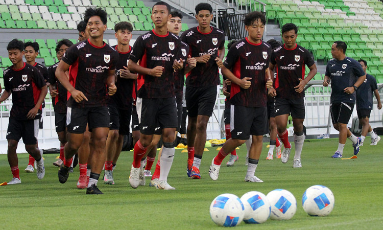 Timnas U-17 Mulai Lakkukan Latihan Jelang Piala Kemerdekaan 2025