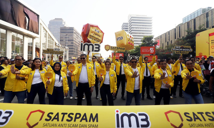 IM3 Hadirkan Fitur SATSPAM, Perlindungan otomatis berbasis AI untuk Penipuan Digital