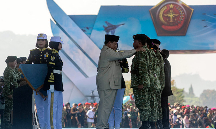 Presiden Prabowo Subianto Berikan Anugerah Jenderal Kehormatan Kepada Purnawirawan dan Perwira Tinggi TNI
