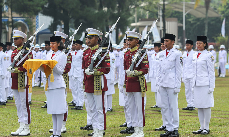Latihan Gabungan Terakhir Paskibraka Nasional 2025