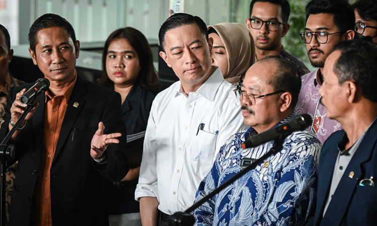 Tom Lembong Audiensi Dengan Komisi Yudisial