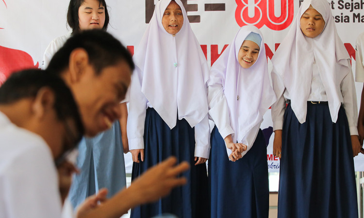 Lomba Semarak HUT RI Penyandang Tunanetra