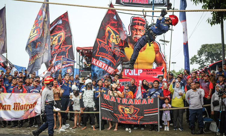 Lomba Ketangkasan Pemadam Kebakaran