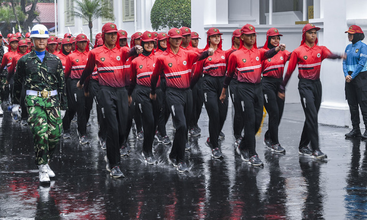 Gladi Kotor Upacara HUT Ke-80 RI