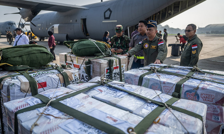 Indonesia Kirim 800 Ton Makanan dan Obat Untuk Palestina