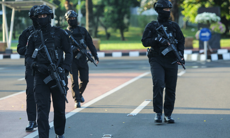 Pengamanan Jelang Sidang Tahunan MPR