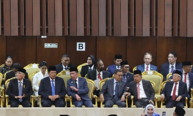 2 Mantan Presiden dan 4 Mantan Wakil Hadir Pada Sidang Tahunan MPR