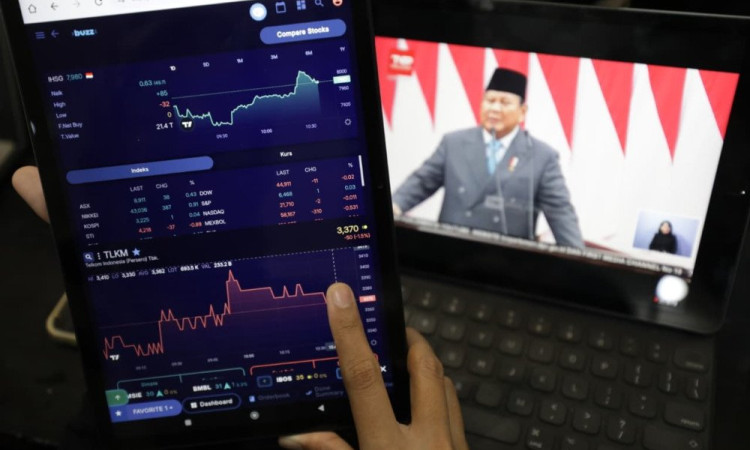 IHSG Tembus 8.000 Saat Pidato Perdana Presiden Prabowo