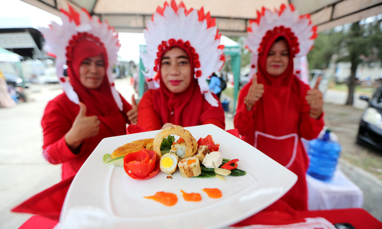 Lomba Memasak Bergizi Festival Kemerdekaan