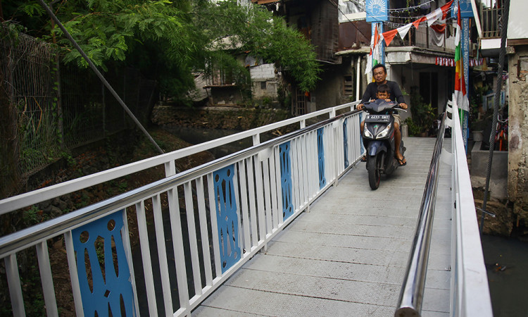 Pemprov DKI Bangun Jembatan Buka Tutup