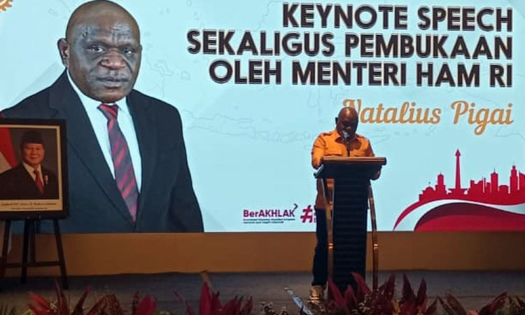 Menteri HAM Natalius Pigai Tekankan Pentingnya Kesadaran Bisnis dan HAM
