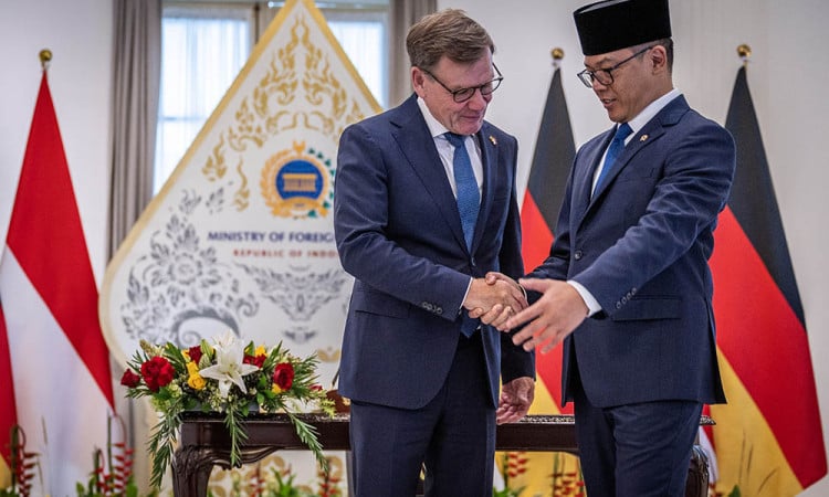 Pertemuan Bilateral Menlu Indonesia-Jerman