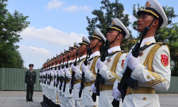 Latihan PLA China Jelang Parade Miiter