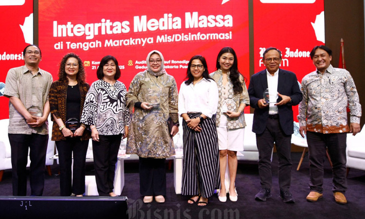 Bisnis Indonesia Forum Bertema Integritas Media Massa di Tengah Maraknya Mis/Disinformasi