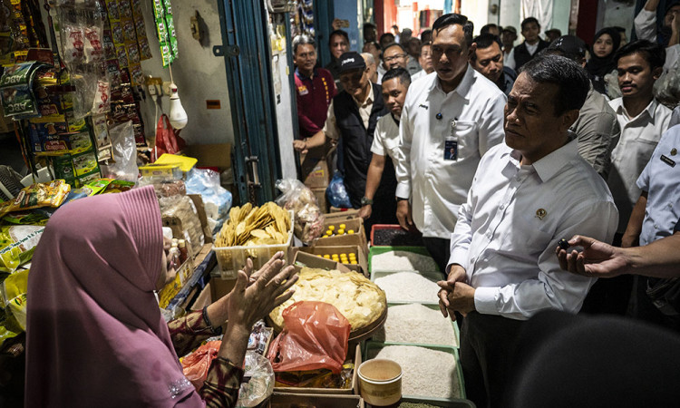 Menteri Pertanian Tinjau Stok Beras