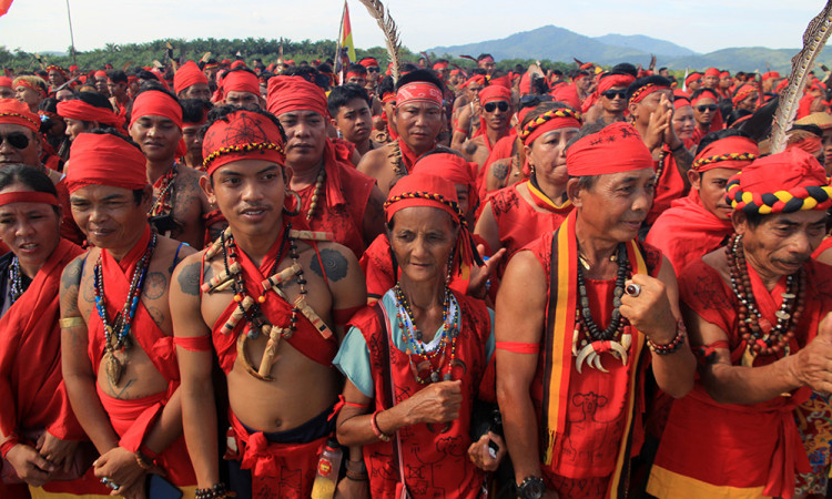 Pasukan Merah TBBR Minta Dibangunkan Rumah Adat