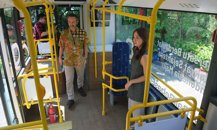 Menuju Transportasi Ramah Lingkungan, Bali Uji Coba Bus Listrik