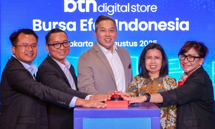 BTN Resmikan Digital Store ke-3 di Gedung Bursa Efek Indonesia