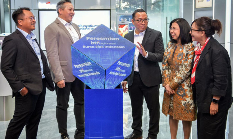 BTN Resmikan Digital Store ke-3 di Gedung Bursa Efek Indonesia