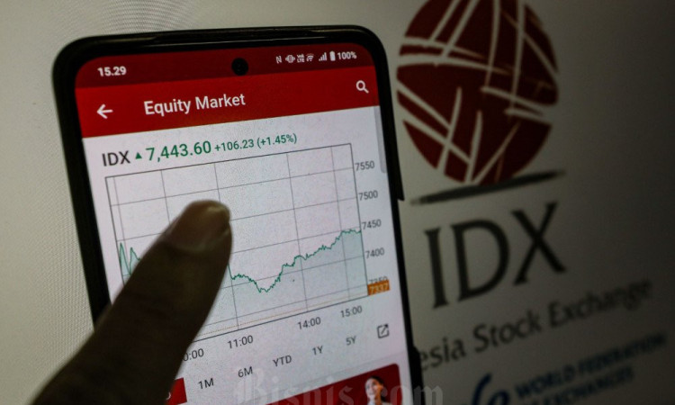 IHSG Ditutup Menguat 1,41 Persen ke Level 7.440 pada Akhir Perdagangan