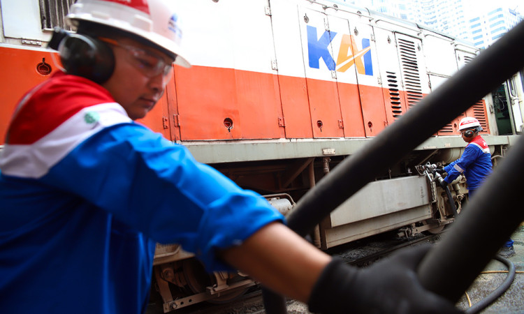 KAI Divre I Sumut Gunakan Biosolar B50, Konsumsi 17.624 Liter per Hari