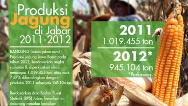 DATA BISNIS: Produksi Jagung Jabar 2012 Diprediksi Naik 7,87%