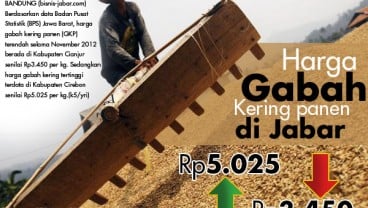 DATA BISNIS: Harga GKP di Jabar November 2012