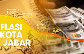 DATA BISNIS: Angka Inflasi 7 Kota di Jabar, Februari 2013