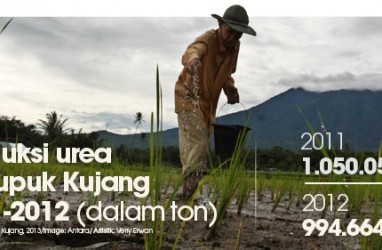 Produksi urea PT Pupuk Kujang 2011-2012