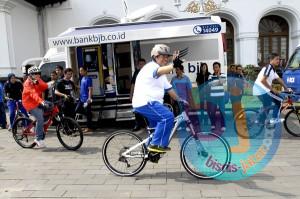 Bike To Work, Heryawan Sapa Warga Bandung