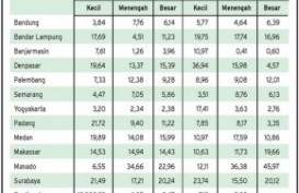 DATA BISNIS: Indeks Harga Rumah di Kota Besar Indonesia